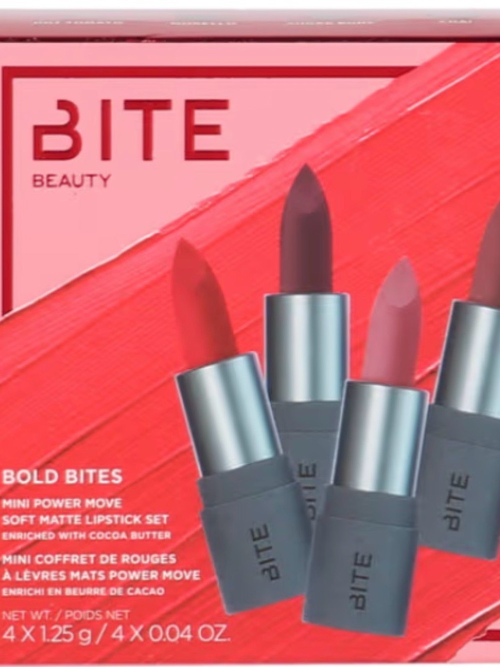 Bite Beauty mini lipstick set